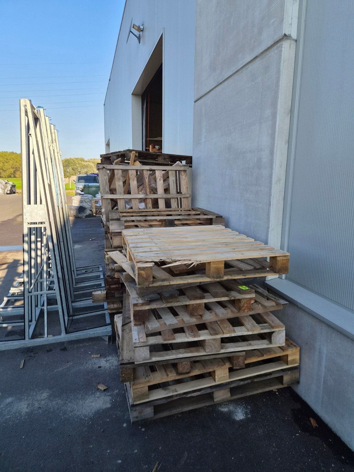 zuiver afvalhout, Doe-het-zelf en Bouw, Ophalen