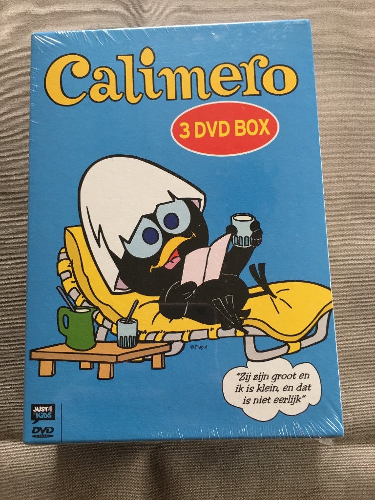 Calimero 3 dvd sealed box, Enlèvement, Neuf, dans son emballage, Néerlandais, Néerlandais