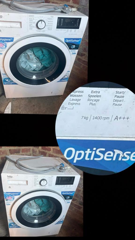 Machine a laver beko 7kg, 6 à 8 kg, Enlèvement, Comme neuf
