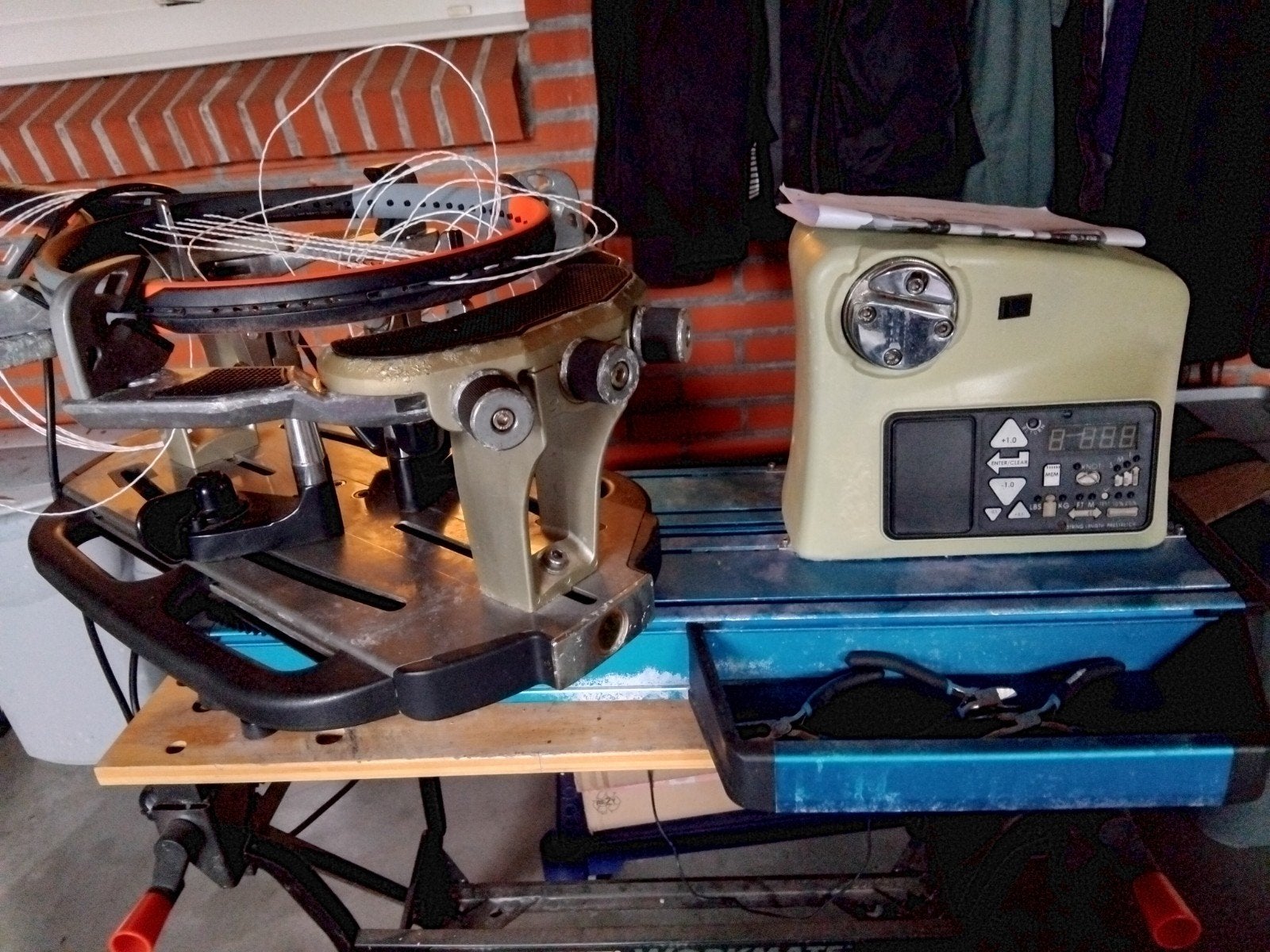 bespanmachine, Sport en Fitness, Ophalen