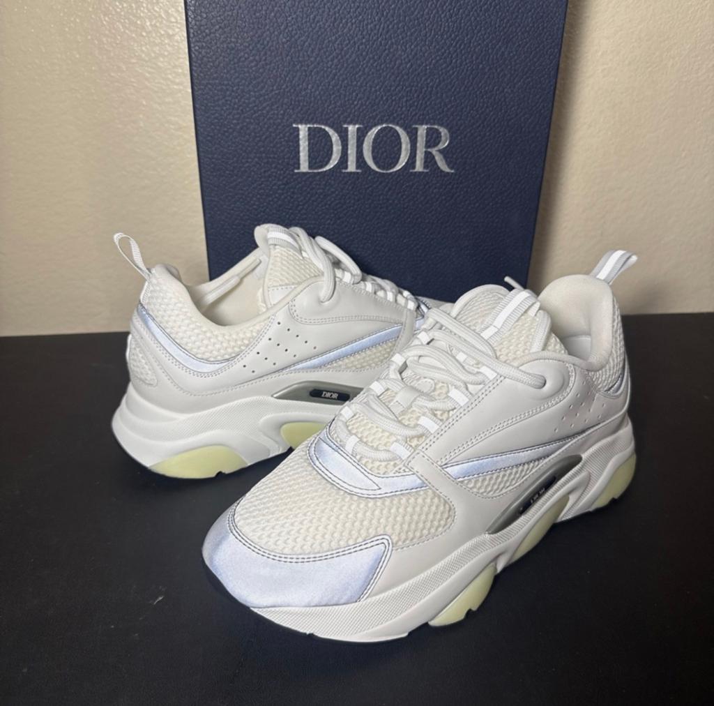 Dior b22 (white), Kleding | Heren, Schoenen, Wit, Nieuw, Ophalen of Verzenden, Veterschoenen