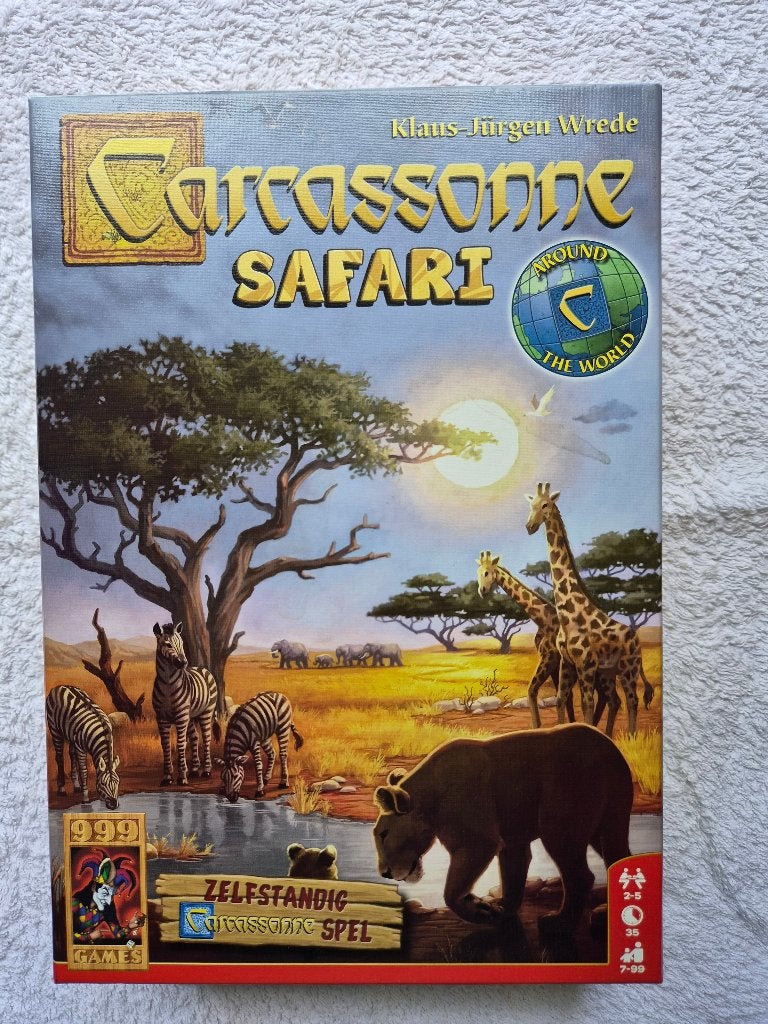 Jeu de plateau Carcassonne Safari, Enlèvement ou Envoi, Comme neuf