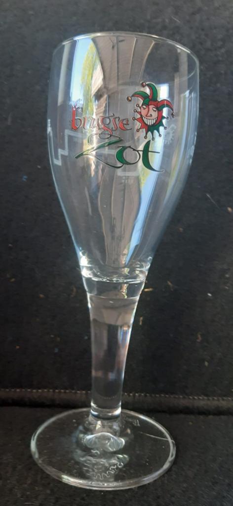 Brugse Zot bierglas 9 stuks, Ophalen, Nieuw, Bierglas