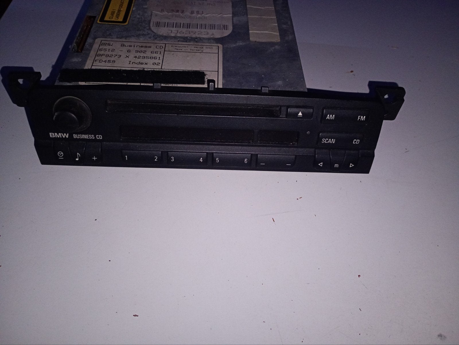 autoradio origineel BMW e46, Enlèvement, Utilisé