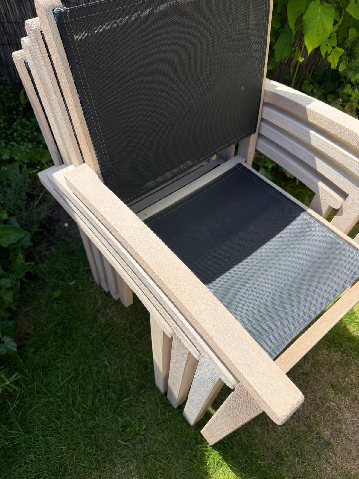 Terrasstoelen Bristol, Enlèvement, Comme neuf, Bois