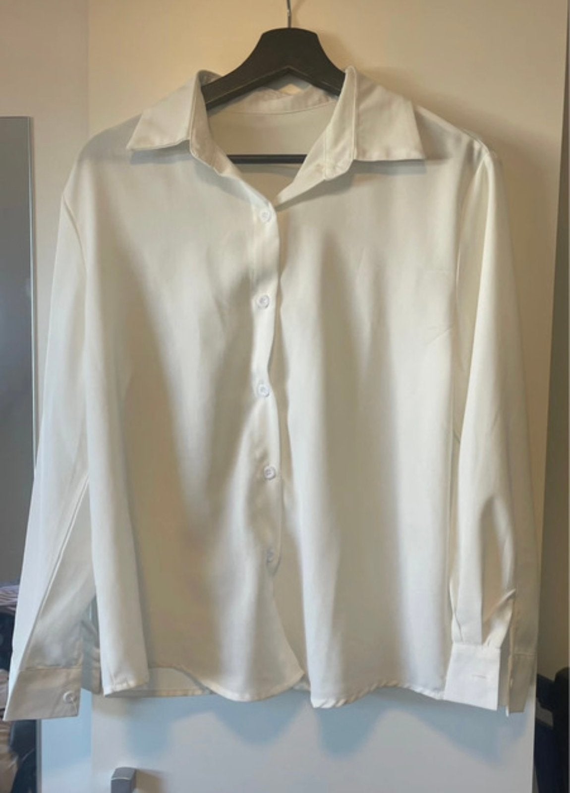 Witte Blouse, Verzenden, Zo goed als nieuw, Maat 36 (S), Wit