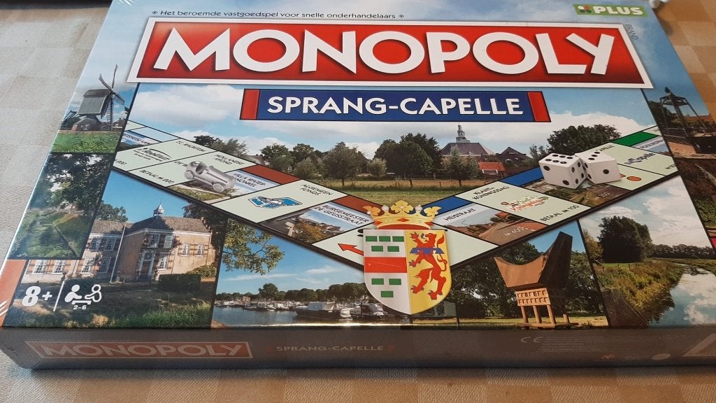 bordspel seal Monopoly Sprang - Capelle Monopolie fraai, Hobby en Vrije tijd, Gezelschapsspellen | Bordspellen, Nieuw, Een of twee spelers