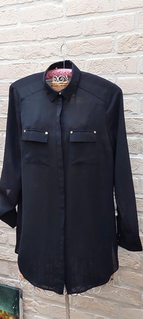 Bloesje maat 38 primark, Kleding | Dames, Blouses en Tunieken, Maat 38/40 (M), Primark, Zwart, Ophalen of Verzenden