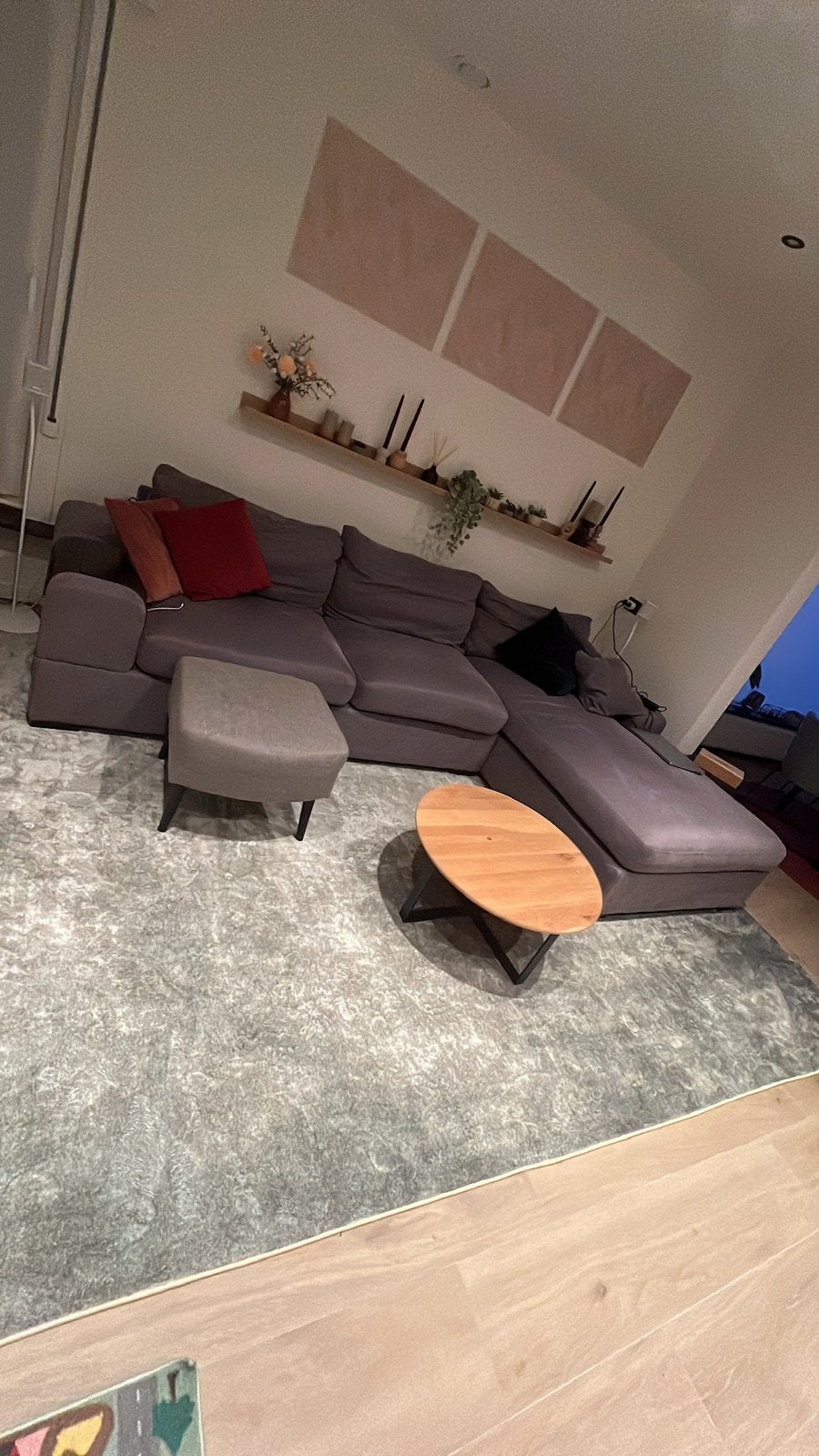 GRATIS zetel, Huis en Inrichting, Ophalen, Gebruikt, 150 cm of meer, 250 tot 300 cm