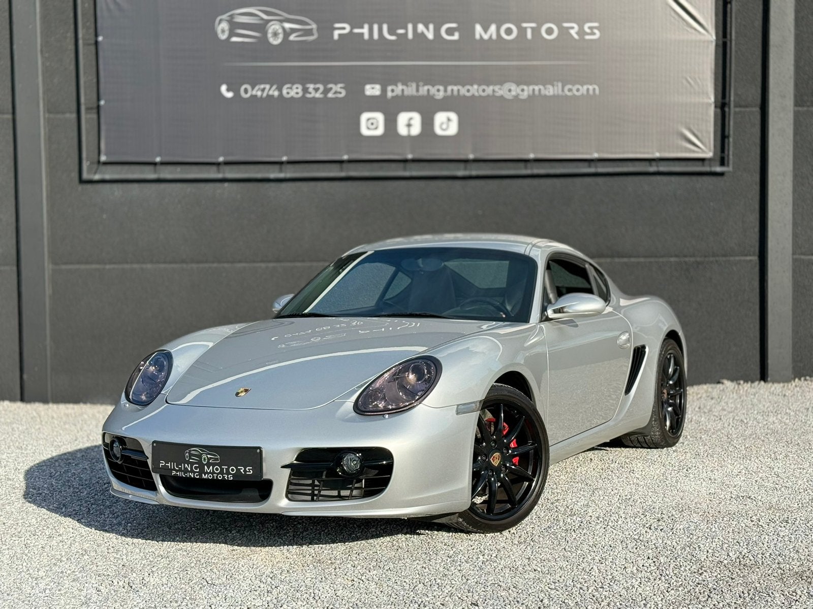 Porsche Cayman s, Echappement Sport !, Auto's, Voorwielaandrijving, 217 kW, Zwart, 254 g/km