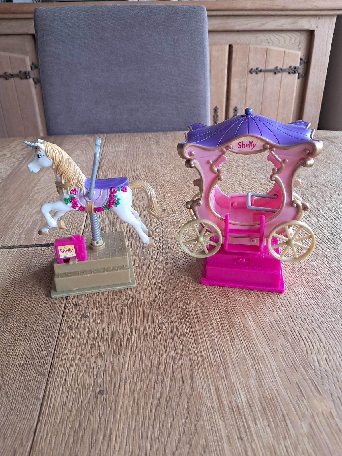 shelly barbie koets en paard, Ophalen, Gebruikt, Accessoires