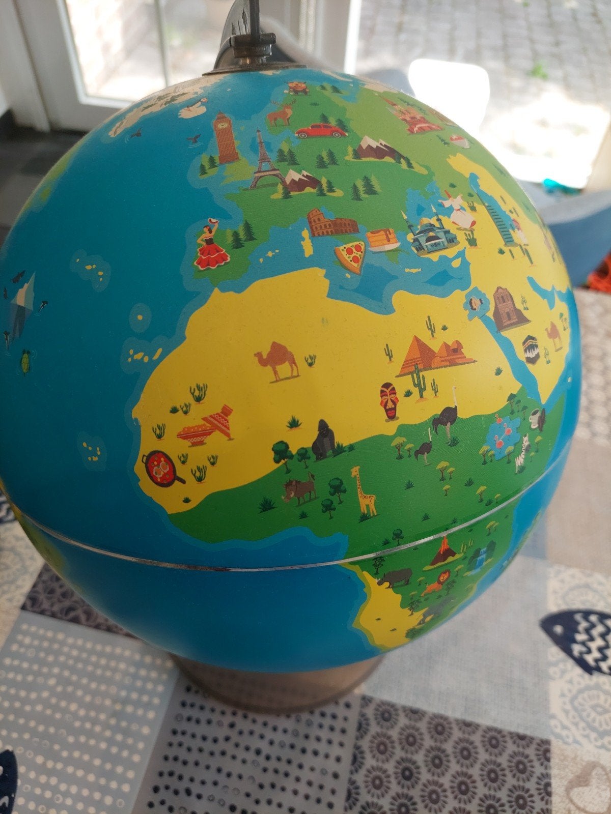 Wereldbol voor kinderen D25cm, merk Shifu, Ophalen