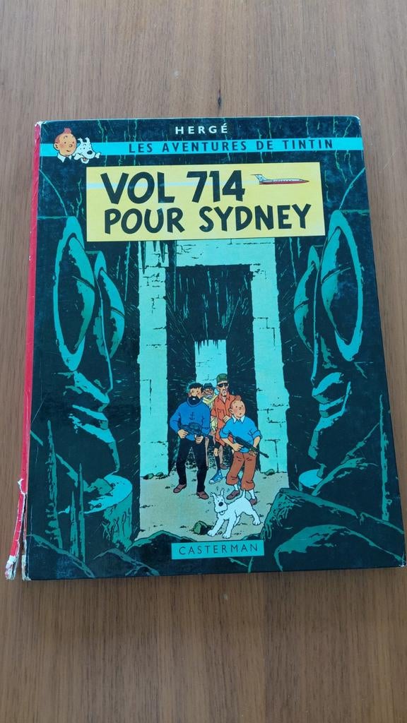 Bd „Vlucht 714 naar Sydney” - Tintin, Boeken, Ophalen of Verzenden