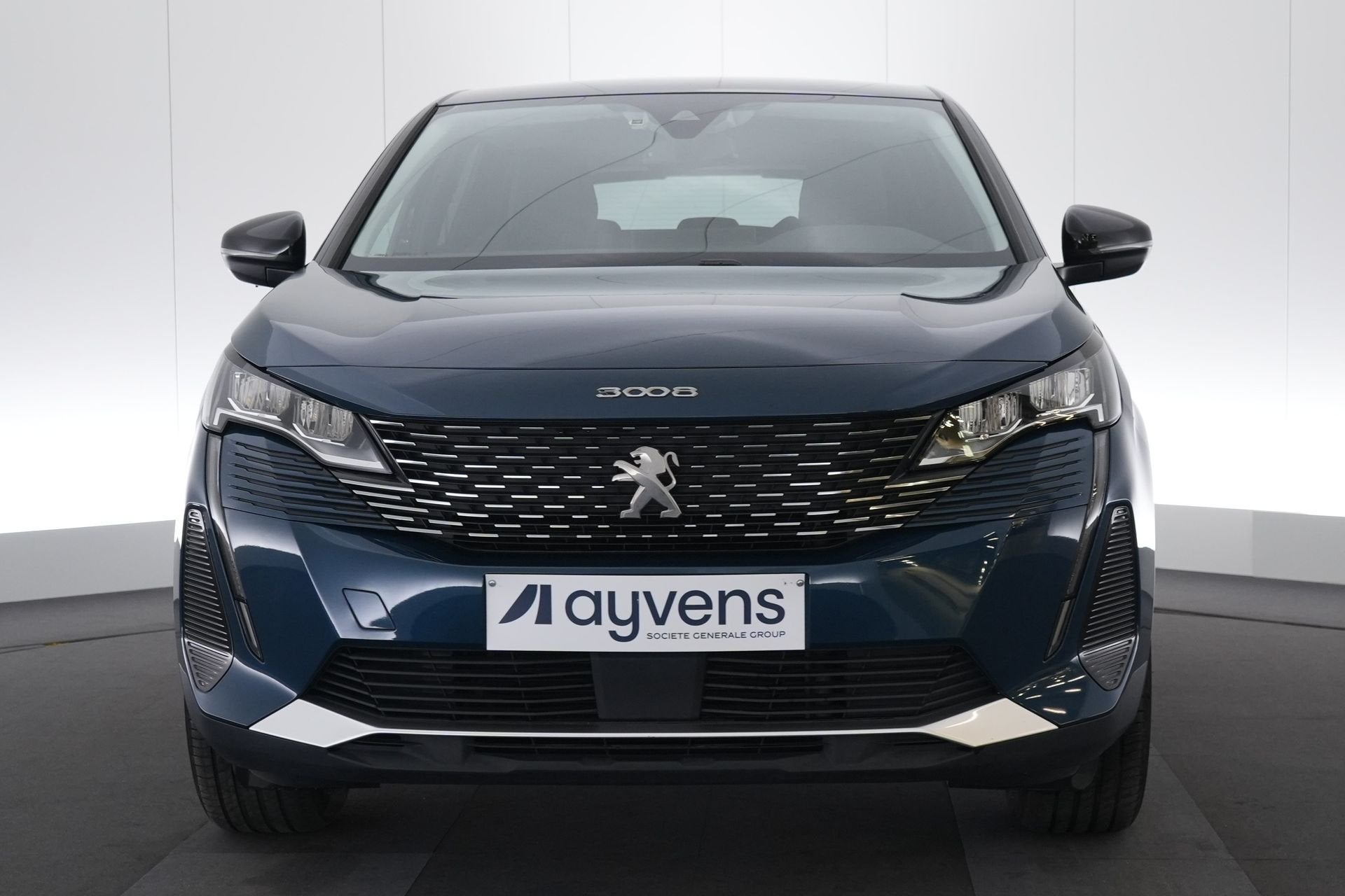 (2CSN431) PEUGEOT 3008, Stof, Gebruikt, Parkeersensor, Blauw