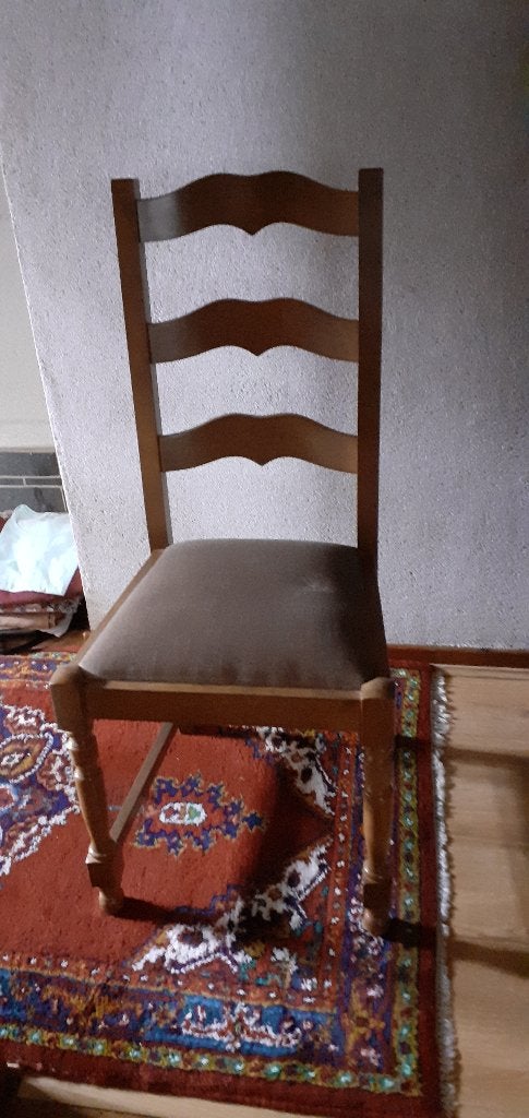 stoelen in eik, Huis en Inrichting, Stoelen, Ophalen, Overige kleuren, Klassiek, Zo goed als nieuw