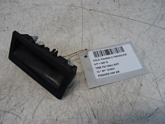 POIGNEE COFFRE / HAYON ARRIERE Volkswagen Touran (1T1 / T2), Autos : Pièces & Accessoires, Volkswagen, Volkswagen AG, Utilisé