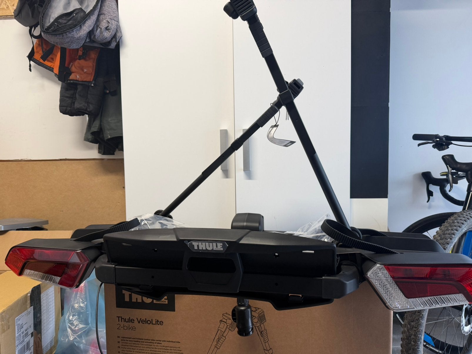 Porte velos THULE (2), Autos : Divers, Porte-vélos, Enlèvement, 2 vélos, Comme neuf