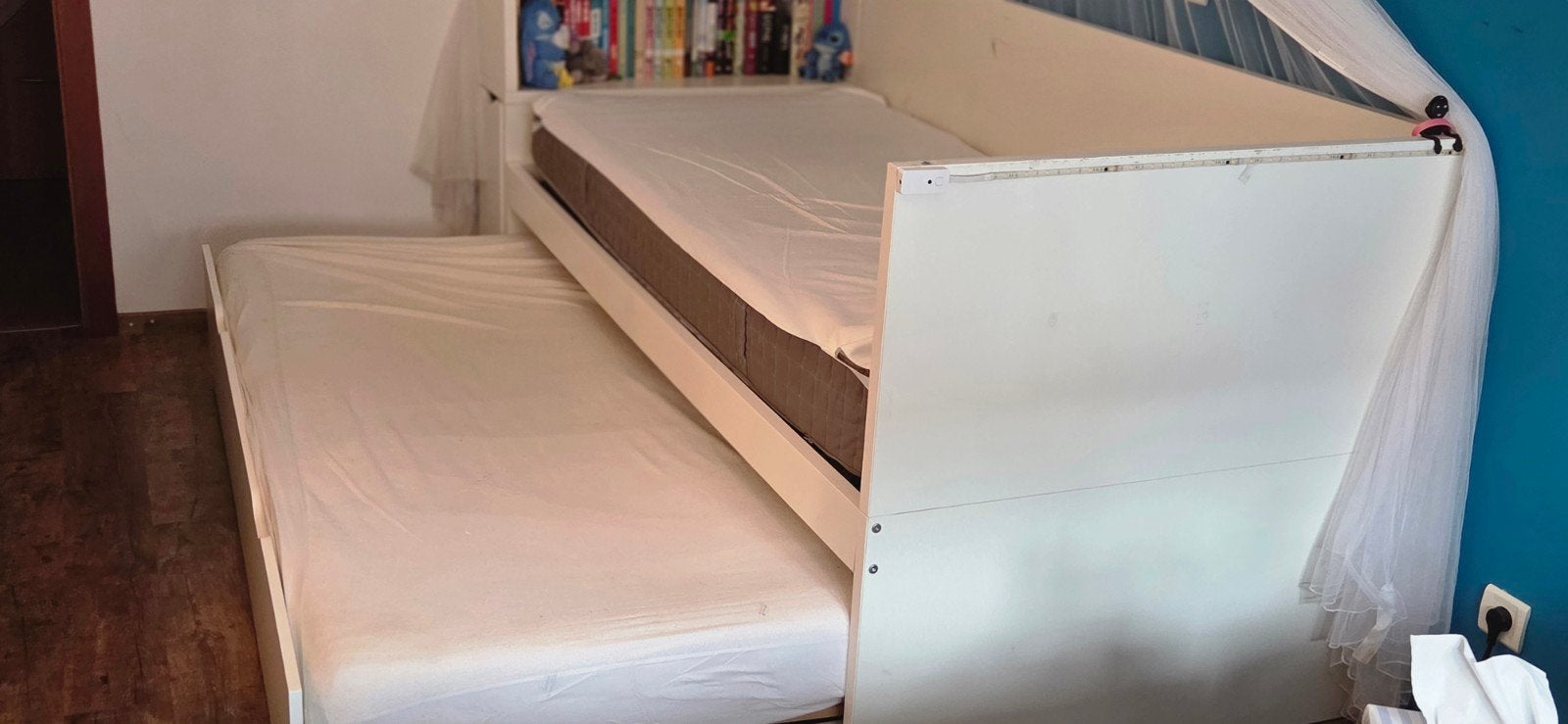 Bed ikea, Huis en Inrichting, Slaapkamer | Bedden, Ophalen, Gebruikt, 90 cm, Eenpersoons