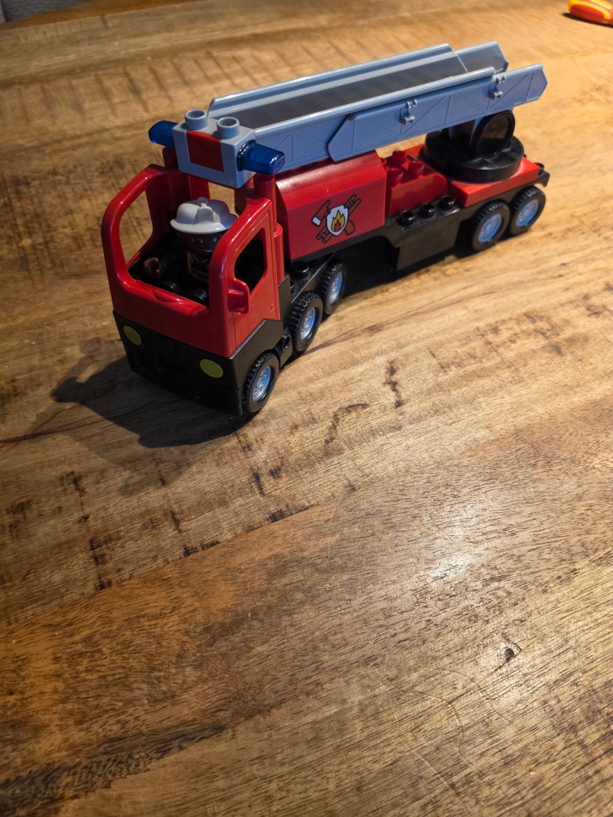 camion de pompiers Lego Duplo, Enlèvement ou Envoi, Comme neuf, Ensemble complet, Duplo