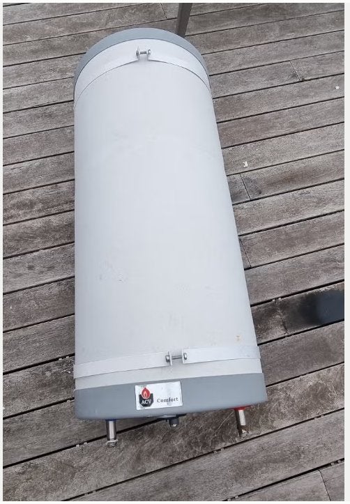 ACV Comfort 160 L inox cv-boiler – 2012, Ophalen, Gebruikt, 100 liter of meer, Boiler