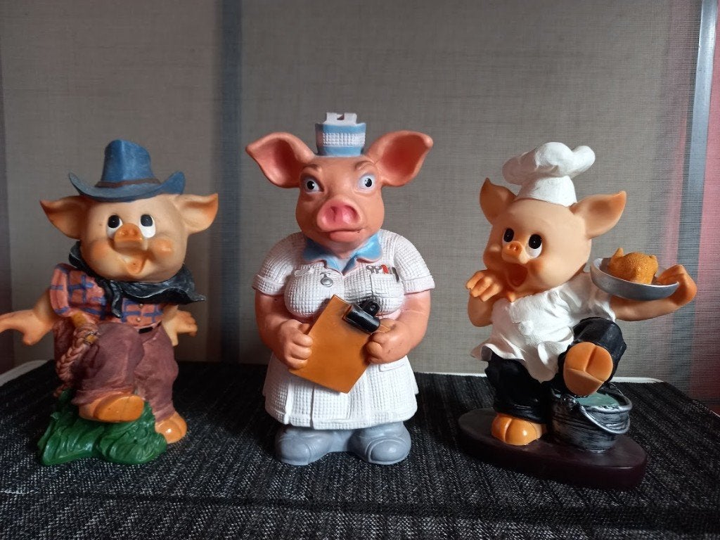grote varkens, Collections, Tirelires, Enlèvement