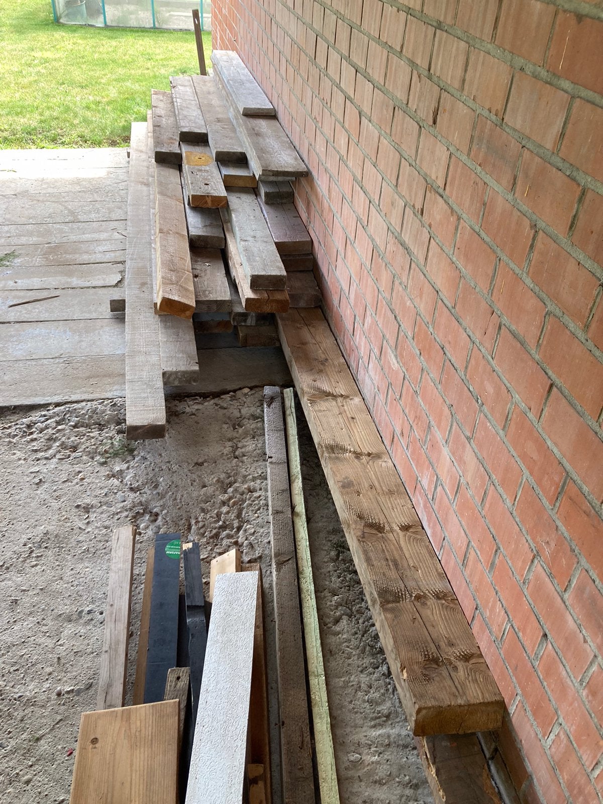 Houten balken, joeffers te koop, Enlèvement, Utilisé
