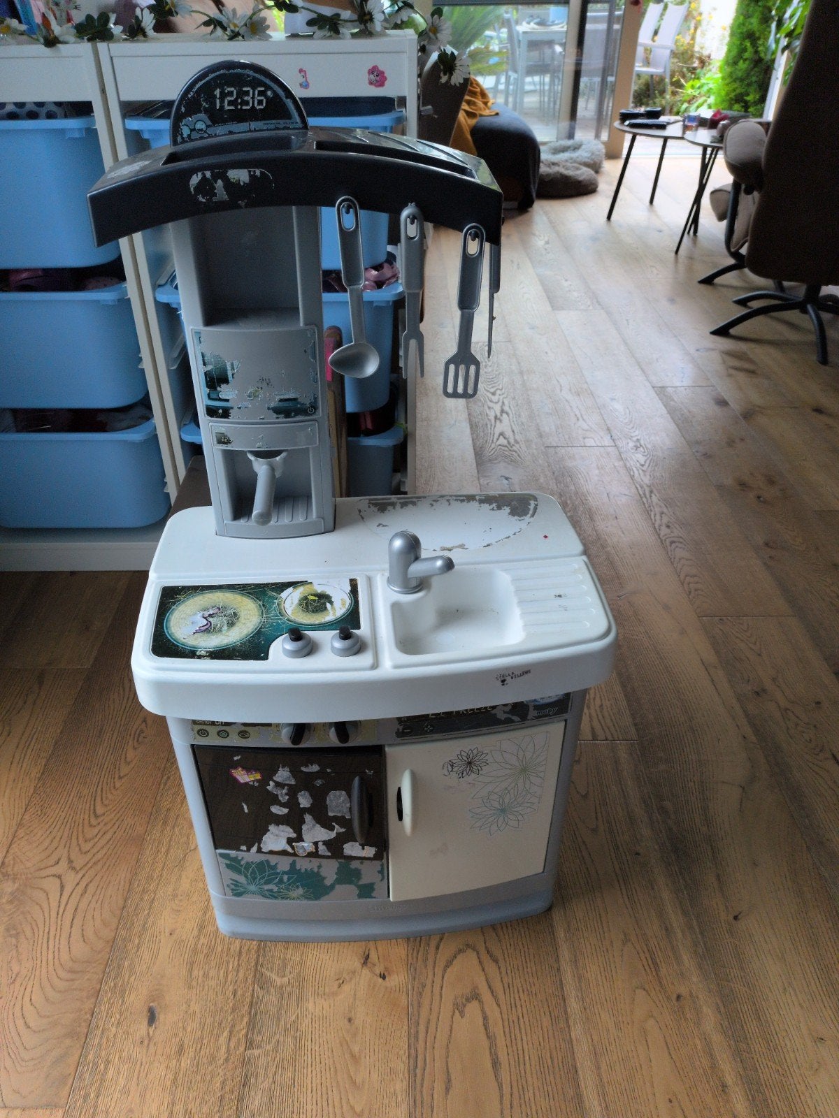 speelgoed keuken, Ophalen