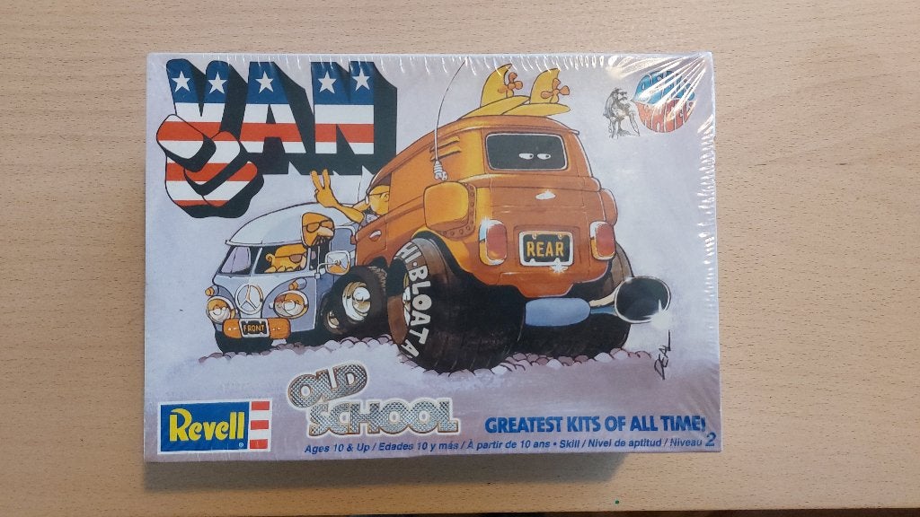 Kit Revell « Old School » Dave Deal – VW Combi Split, Enlèvement ou Envoi, Neuf