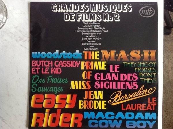 LP/ GRANDES MUSIQUES DE MOVIES N 2, Folk, Comme neuf, Enlèvement, LP