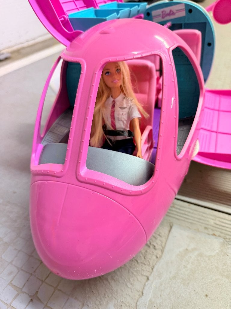 Barbie jet, Enfants & Bébés, Enlèvement, Utilisé, Barbie