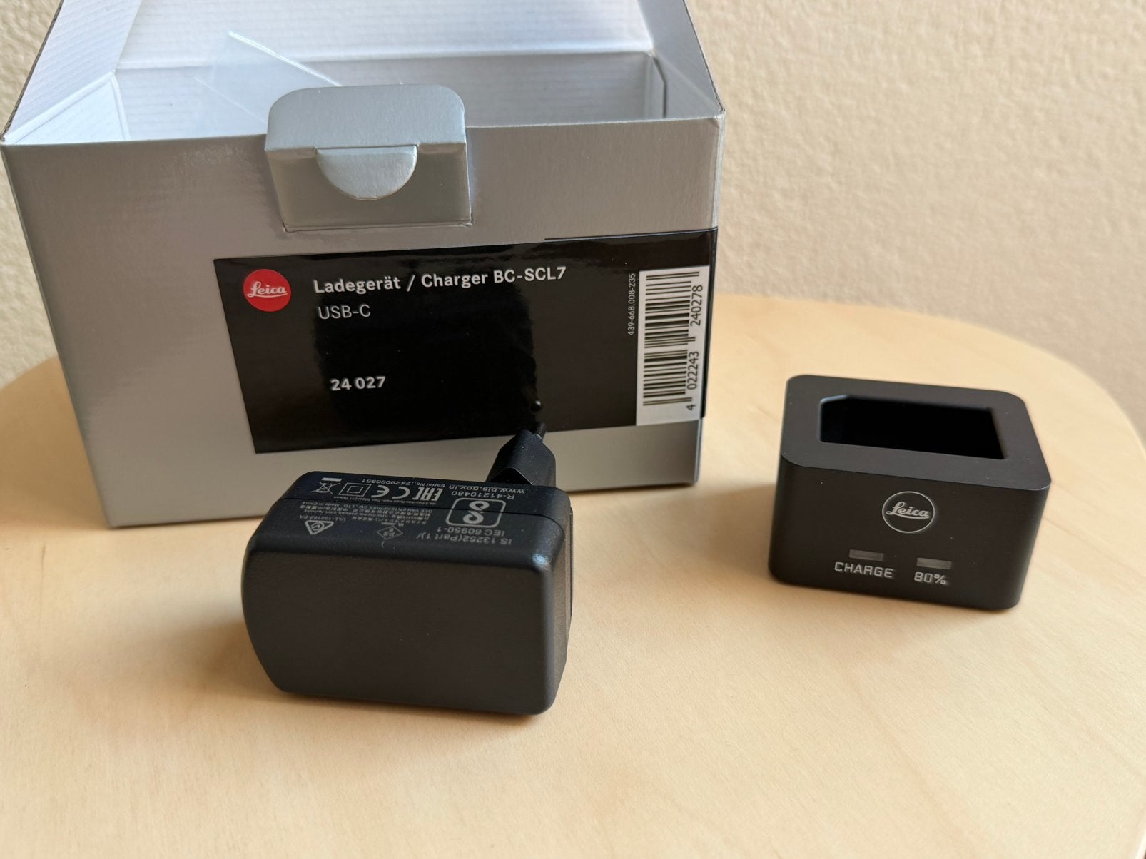 Nieuw Leica BC-SCL7 Acculader Accu Batterij Oplader for M11, TV, Hi-fi & Vidéo, Batteries, Neuf, Enlèvement ou Envoi