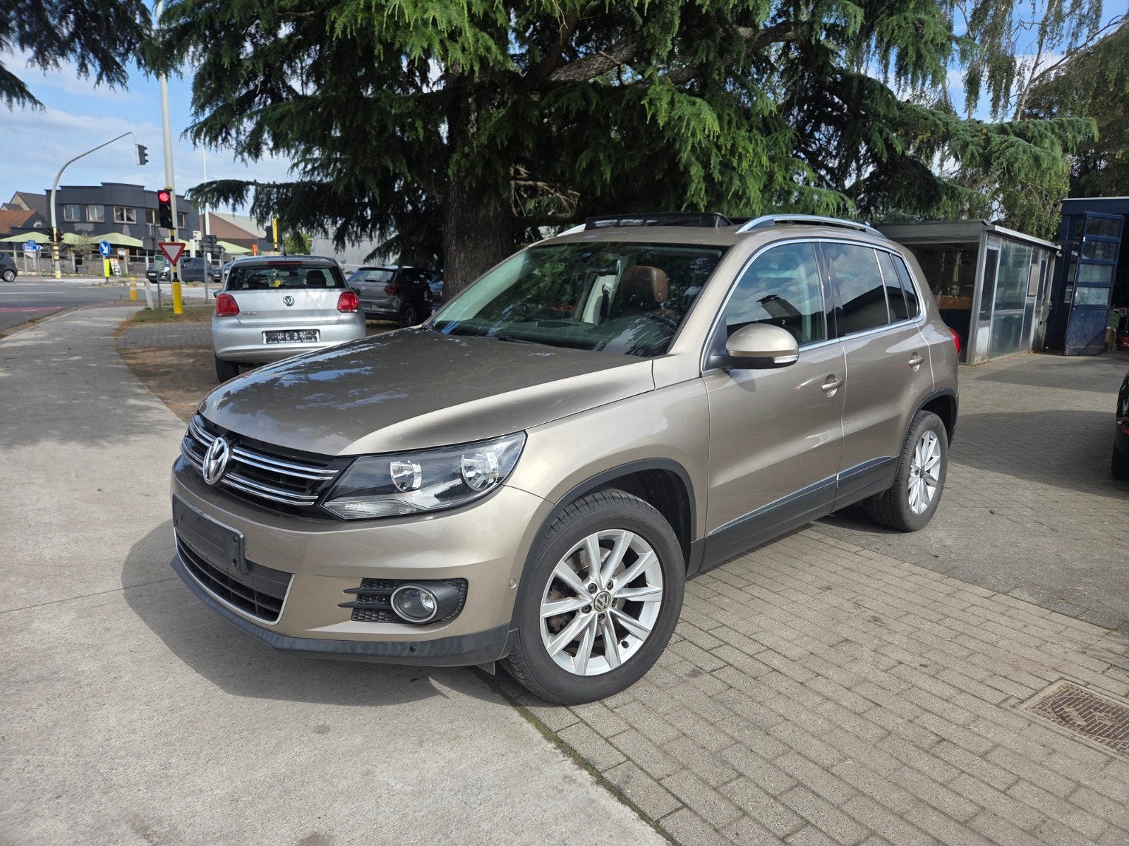 Tiguan 1.4TSI 2012 Panodak Lederen bekleding 1st eigenaar, Autos, Euro 5, Achat, Entreprise, Garantie prolongée