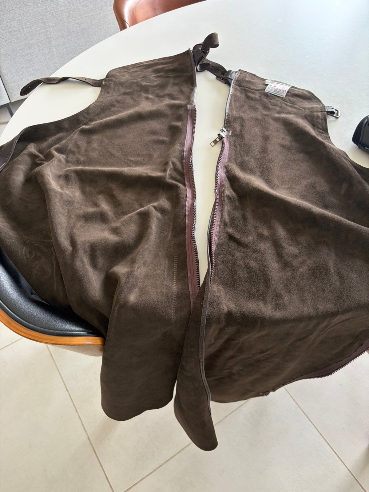Chaps Comancheros nieuwstaat, Dieren en Toebehoren, Ophalen, Nieuw, Onderkleding, Bruin