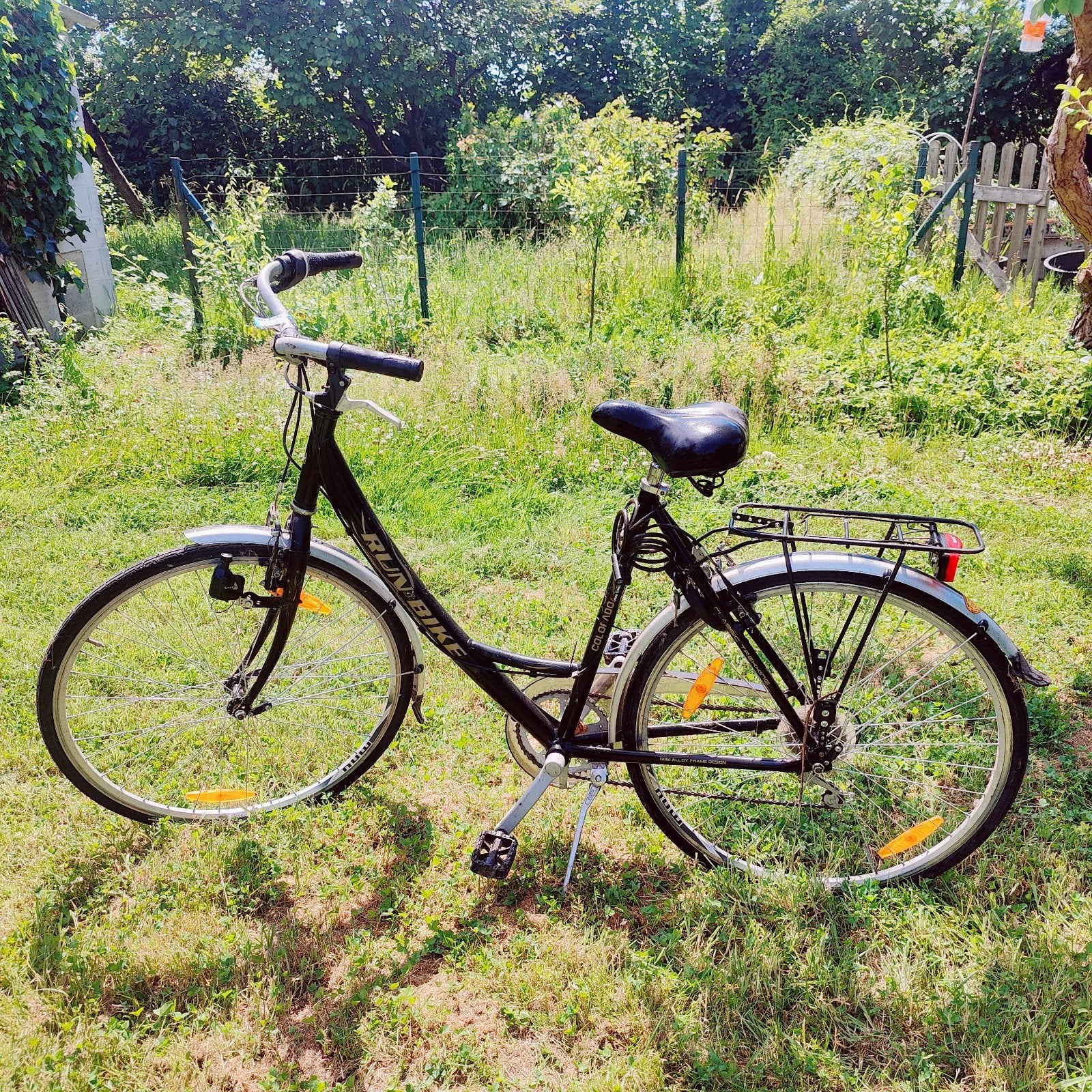 Damesfiets, Ophalen