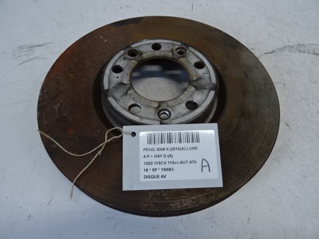REMSCHIJF VOOR Peugeot 3008 II (M4 / MC / MJ / MR), Kontakt-peugeot@peugeot.com, Gebruikt, Peugeot Deutschland GmbH, Bahnhofsplatz
65423  Rüsselsheim, DE