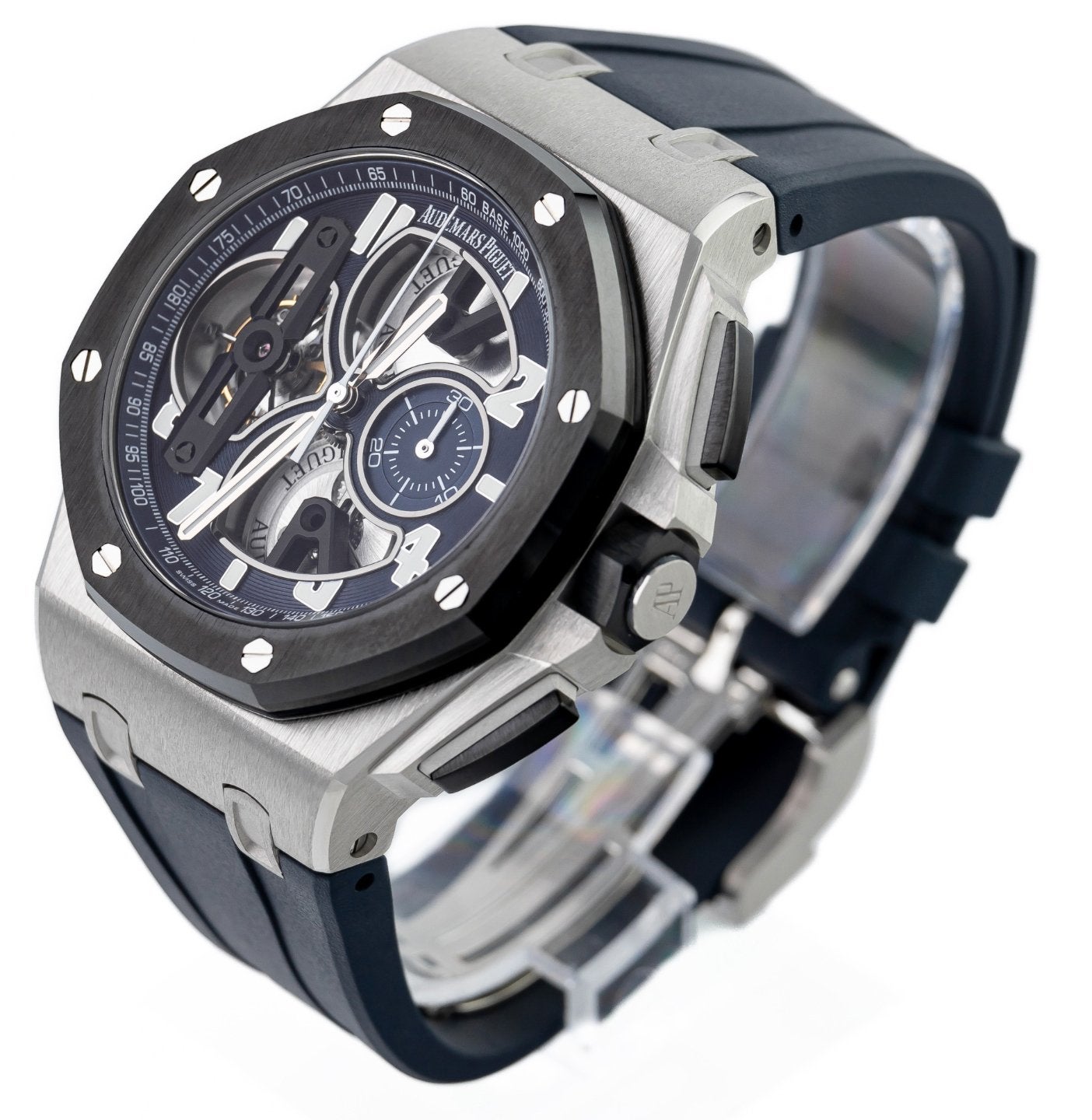 Tourbillon Offshore Audemars Piguet Royal Oak, Bijoux, Sacs & Beauté, Enlèvement, Comme neuf