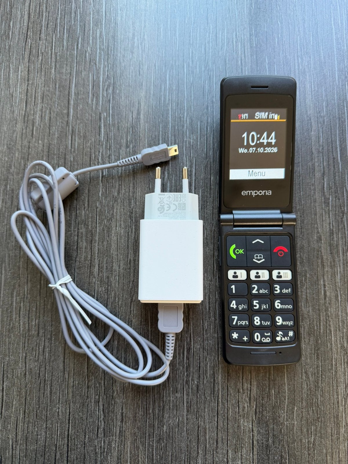 GSM: Emporia Flip Basic (F220i), Télécoms, Enlèvement ou Envoi, À clapet, Comme neuf, Sans simlock
