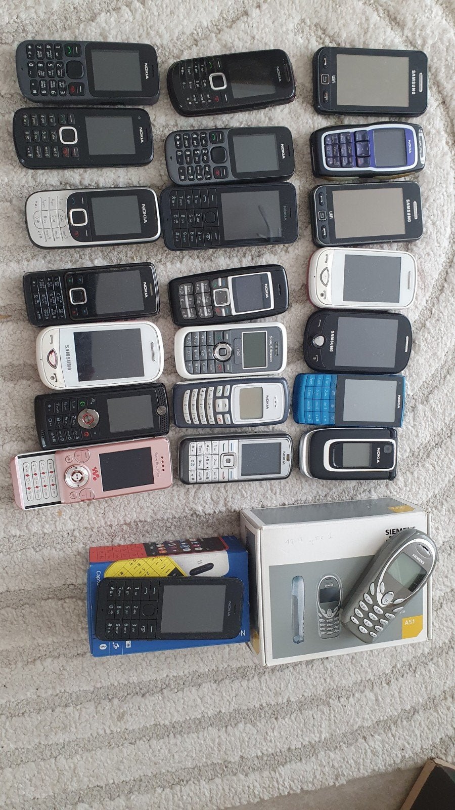 Oude gsm, Telecommunicatie, Ophalen