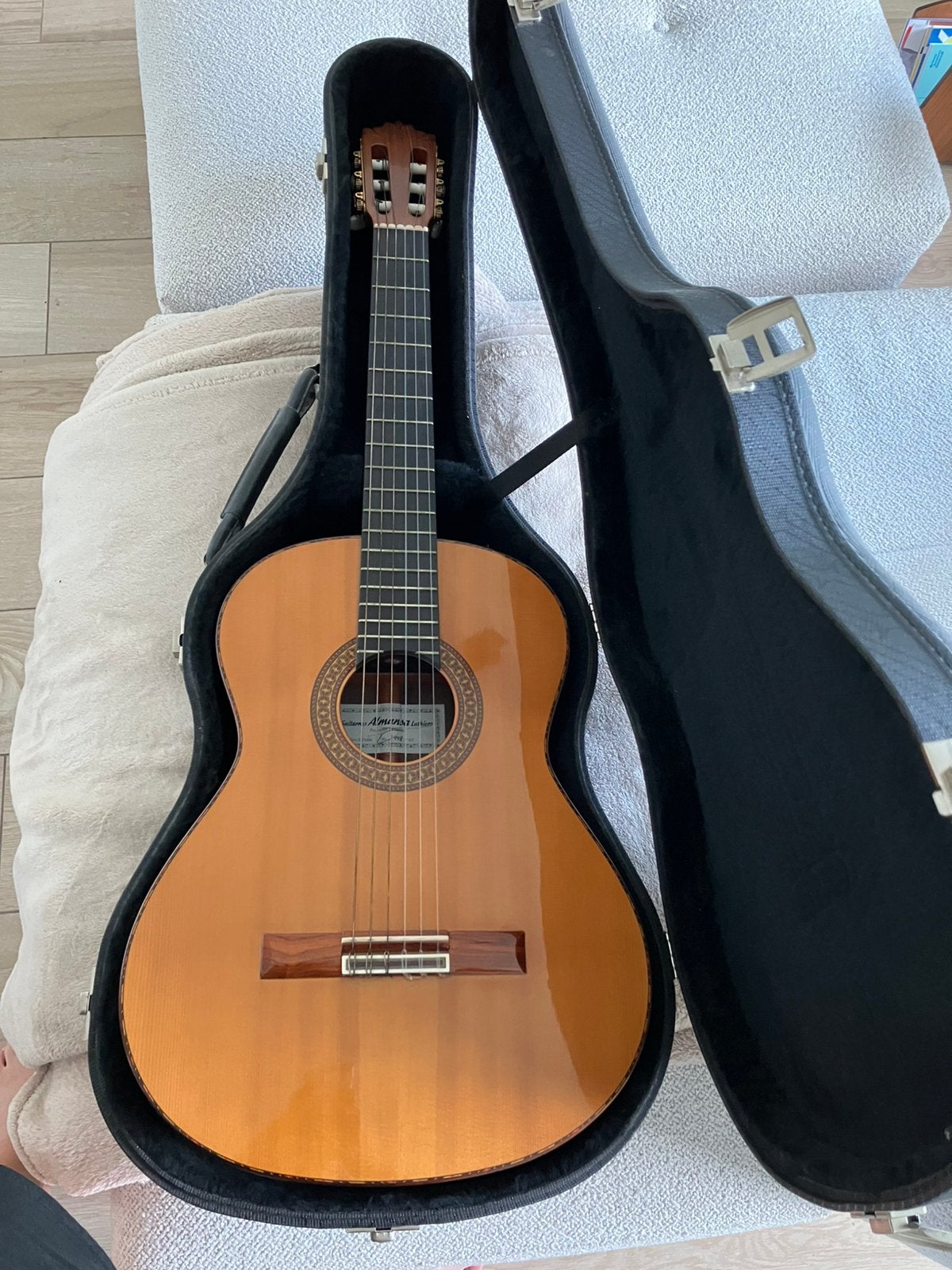 Almansa - Profesional Jacaranda - 1998, Ophalen, Zo goed als nieuw, Klassieke of Spaanse gitaar, Met koffer