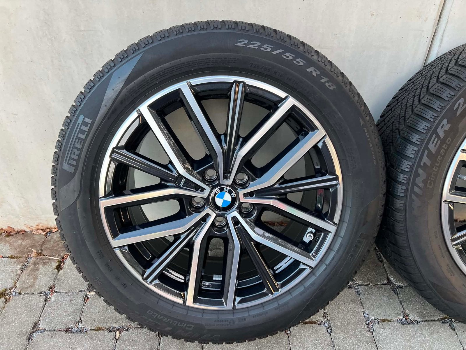 Kit hiver BMW x1 ix1 x2 ix2 225/55/R18 style 838M, Pneus et Jantes, Pneus hiver, Véhicule de tourisme, 18 pouces
