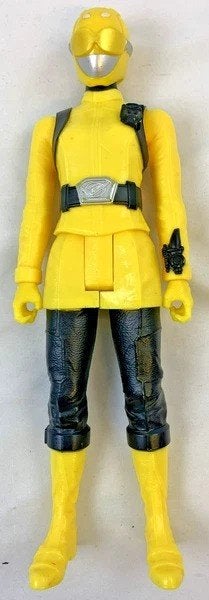 Hasbro Power Rangers Beast Morphers Yellow Ranger pop 30cm, Verzenden, Zo goed als nieuw