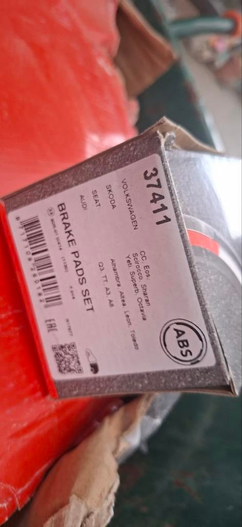 Ar Vw Audi Skoda Stoelremblokken zie lijst, Ophalen of Verzenden, Seat