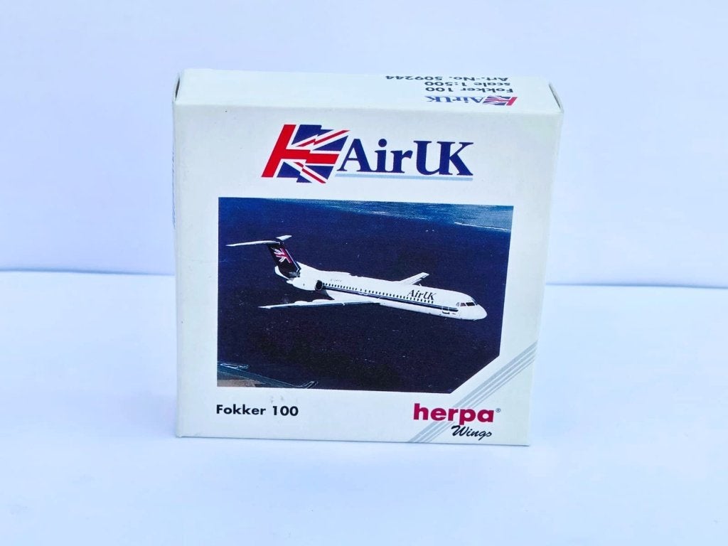 Fokker 100 Air UK., Ophalen of Verzenden
