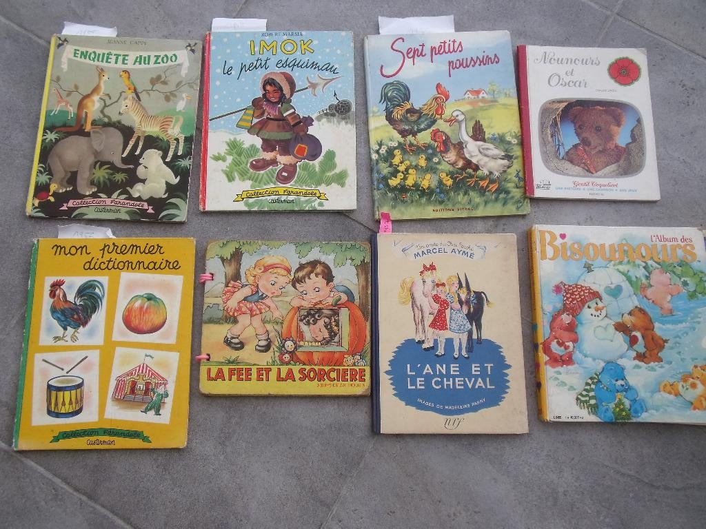 livres enfants anciens collection 1931 /1958 / 1976, Enlèvement
