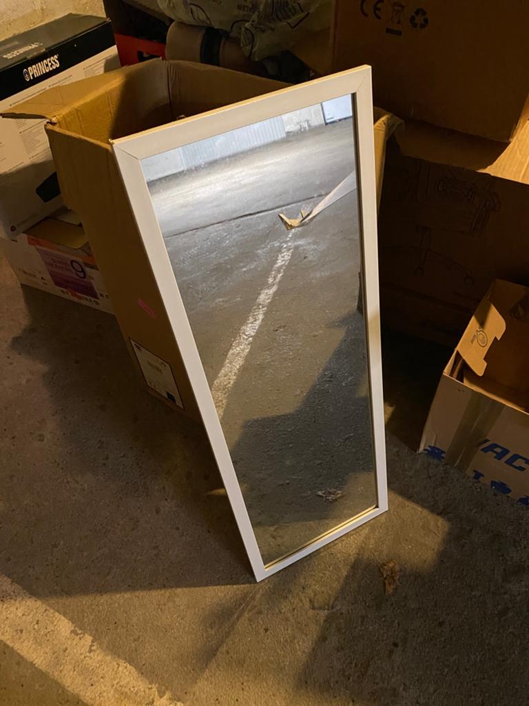 Spiegel, Ophalen, Minder dan 50 cm, Gebruikt, 100 tot 150 cm