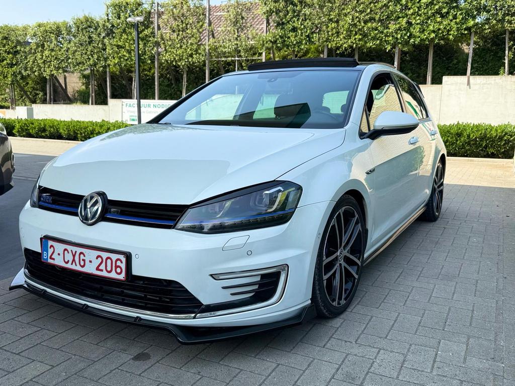 Golf GTE benzine hybrid 2015, Auto's, Volkswagen, Automaat, Wit, Bedrijf, Berline