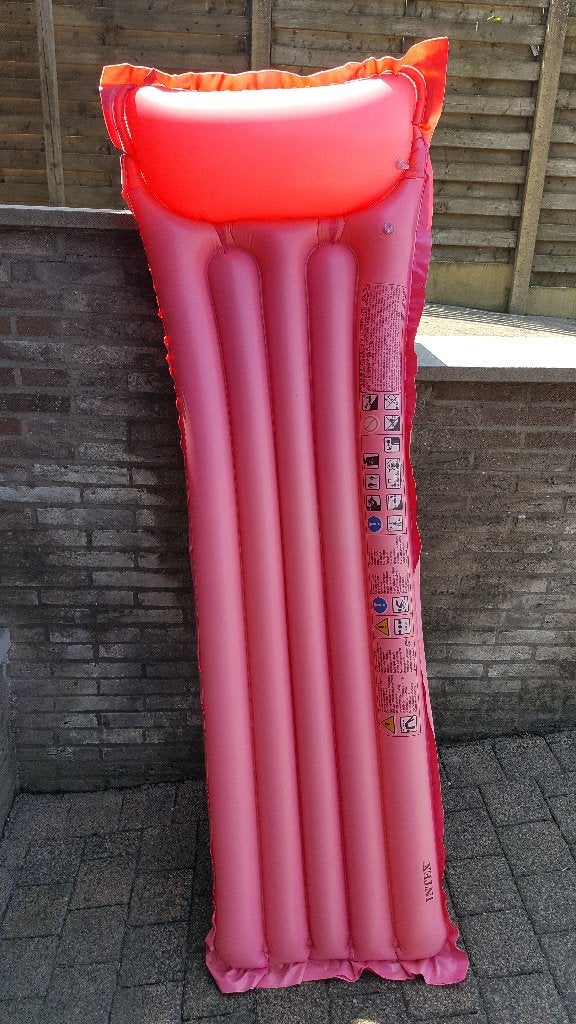 Luchtmatras - water matras van Intex, Ophalen, Zo goed als nieuw, 1-persoons