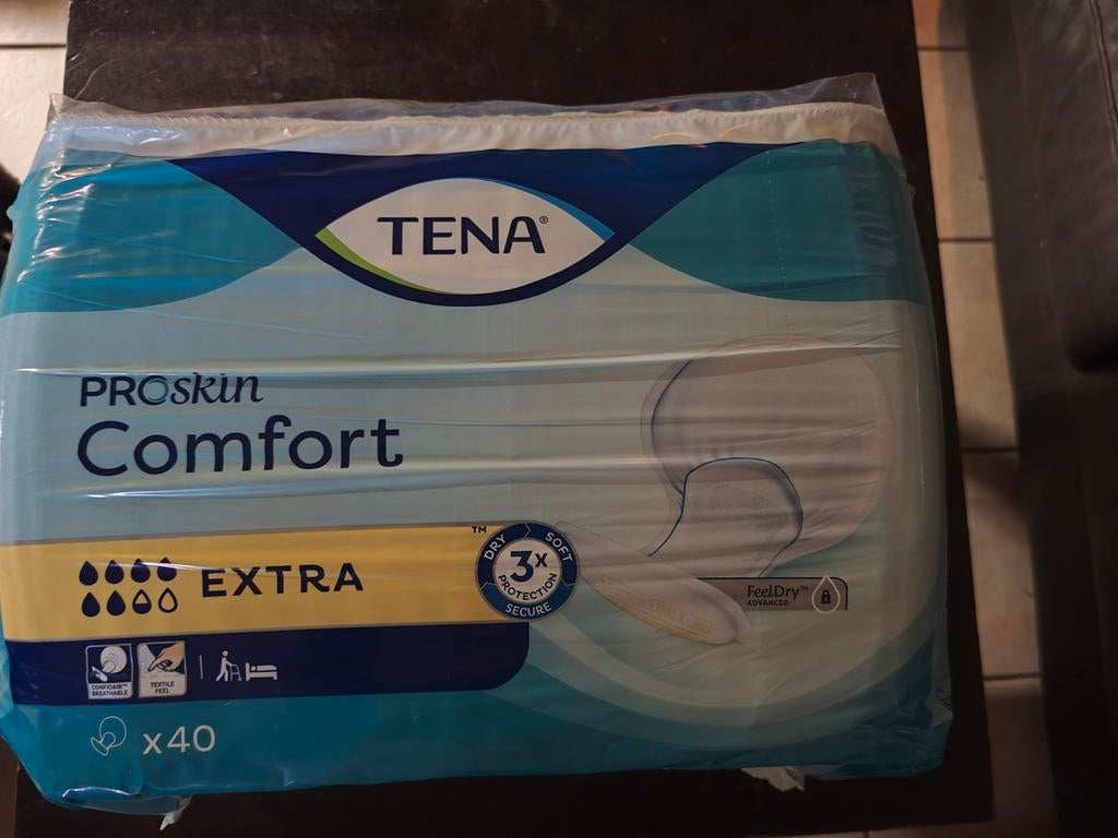 TENA COMFORT EXTRA PROSKIN (40 STUKS), Ophalen of Verzenden