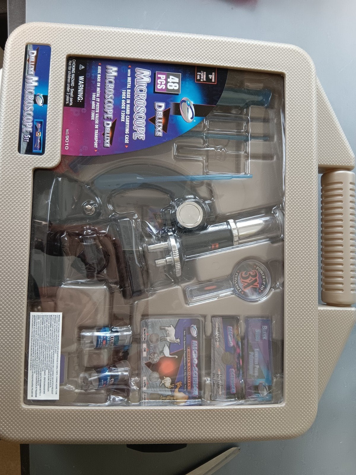 microscoop deluxe in opbergkoffer, Ophalen of Verzenden