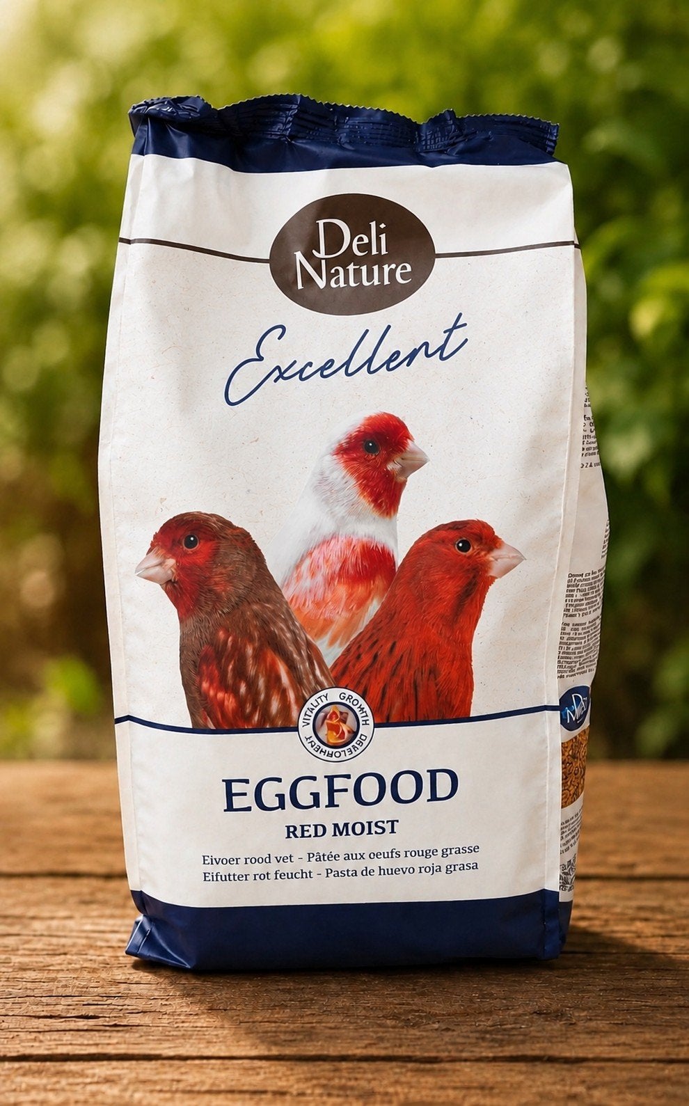Nourriture aux œufs rouge Deli Nature 1 kg, Enlèvement